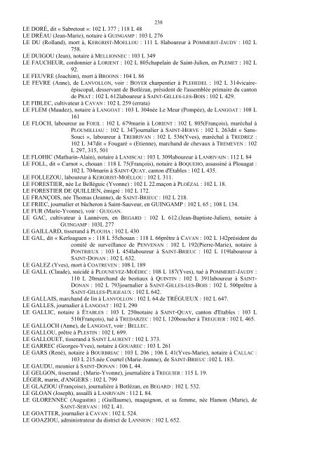 fonds judiciaires et pénitentiaires de la période révolutionnaire