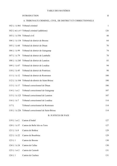 fonds judiciaires et pénitentiaires de la période révolutionnaire