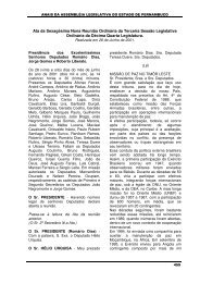 28/06/2001 - Assembleia Legislativa do Estado de Pernambuco