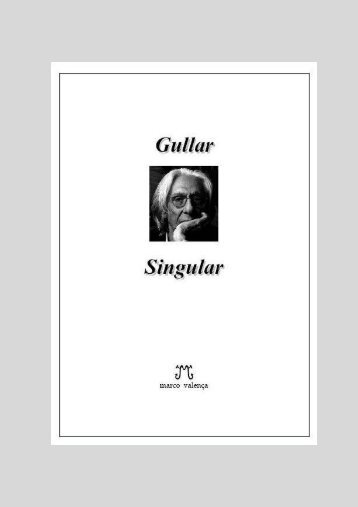 GULLAR SINGULAR