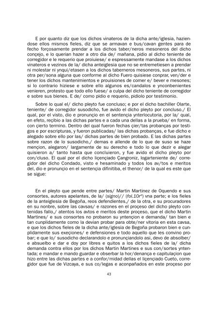 Archivo Foral de Bizkaia. Sección Municipal. Documentación ...
