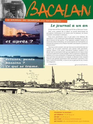 Journal Bacalan n.4 - bacalanstory - Sud Ouest
