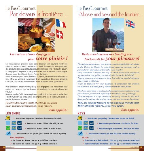 Pass Gourmet 06 - Portes du Soleil