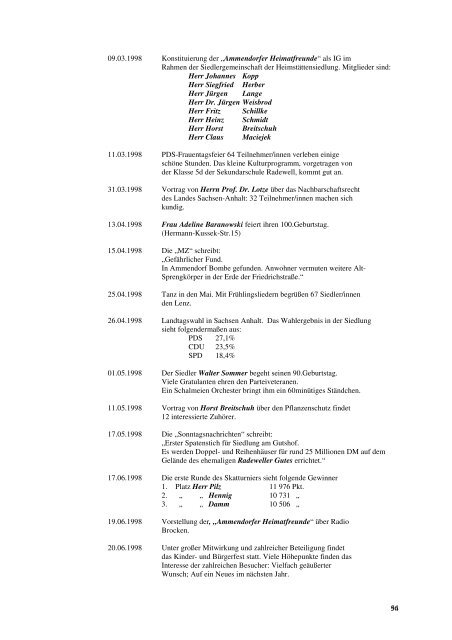 Zeittafel 1998.pdf - Ammendorfer Heimatfreunde