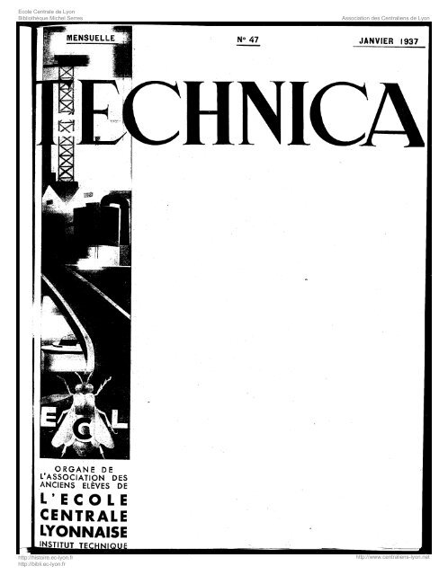 Revue Technica, année 1937, numéro 47 - Histoire de l'École ...