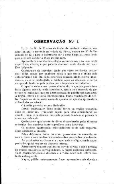 perturbações cárdio-Vasculares tuberculose pulmonar