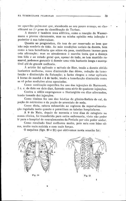 perturbações cárdio-Vasculares tuberculose pulmonar