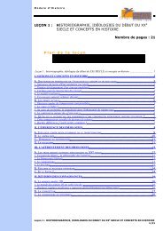 historiographie, idéologies du début du XXè SIECLE et