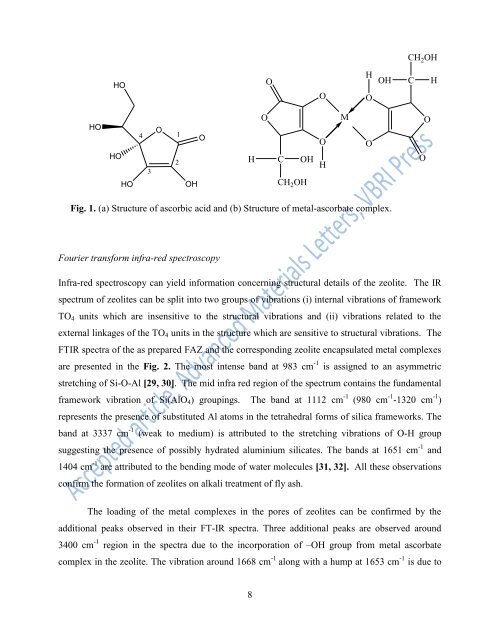 Synthesis, characterization and catalytic activity of transition metal ...