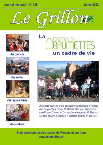 Le Grillon - Fondation les Baumettes