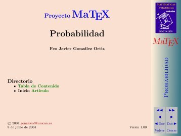 MaTEX Probabilidad