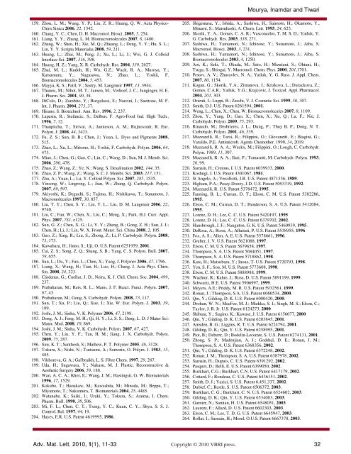 Carboxymethyl chitosan and its applications - Advanced Materials ...