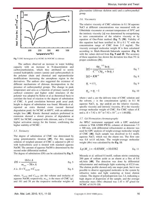 Carboxymethyl chitosan and its applications - Advanced Materials ...