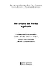 Mécanique des fluides appliquée - IUT 1 - Supports de formation