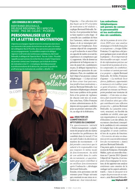 PersOnnaLiser Le cv eT La LeTTre de mOTivaTiOn - Apecita