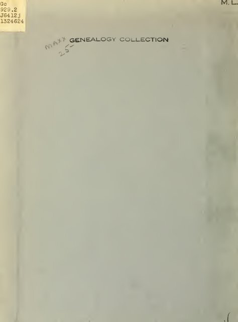 History of the Johnstones, 1191-1909, with ... - Electric Scotland