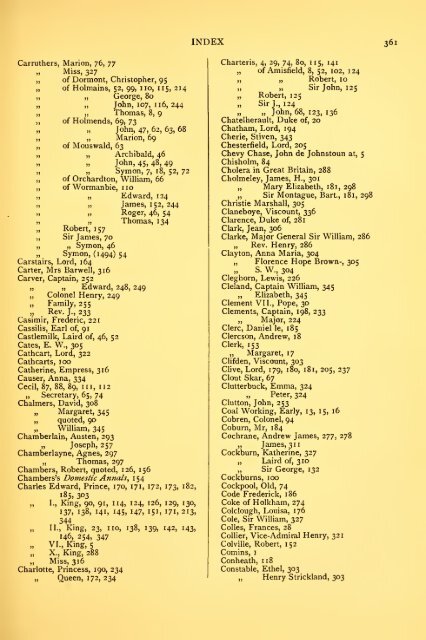 History of the Johnstones, 1191-1909, with ... - Electric Scotland