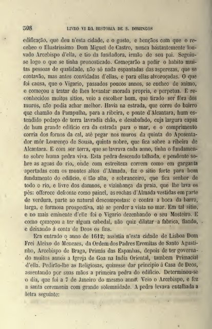 Fr. Luís de Cácegas – Vol.4 - opscriptis