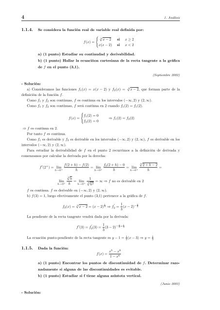 Pruebas de Acceso a la Universidad Ejercicios Resueltos ...