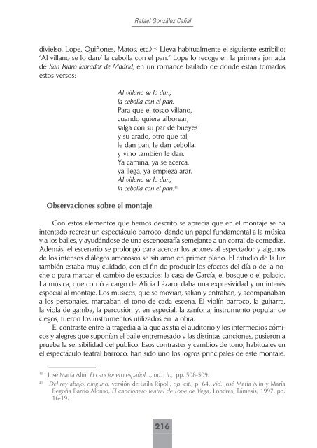 XXIV Y XXV JORNADAS DE TEATRO DEL SIGLO DE ORO In ...