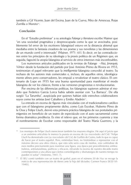 XXIV Y XXV JORNADAS DE TEATRO DEL SIGLO DE ORO In ...