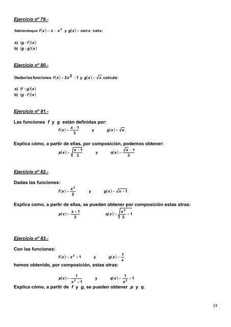 Ejercicios de funciones elementales.pdf - Amolasmates