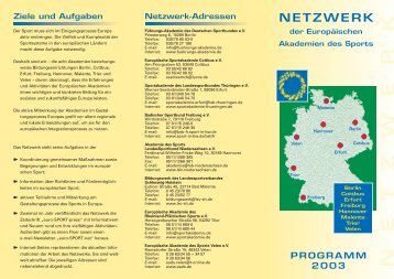 NETZWERK - Europäische Akademie des Rheinland-Pfälzischen ...