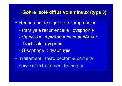 Conduite du diagnostic devant un goitre