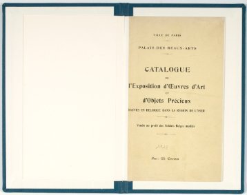 Consulter le catalogue en pdf - Le Petit Palais - Ville de Paris