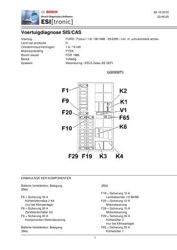 Voertuigdiagnose SIS/CAS - AMT GarageForum
