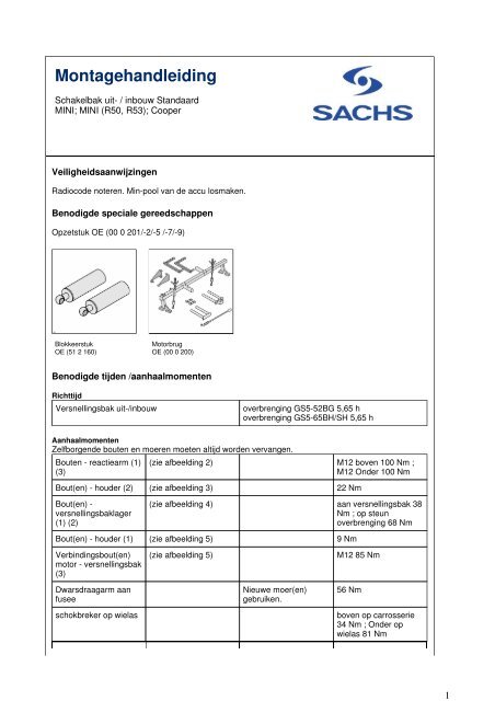 Montagehandleiding - AMT GarageForum