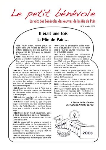 la Mie de Pain... Il était une fois - All in web