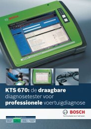 KTS 670: de draagbare diagnosetester voor professionele ...