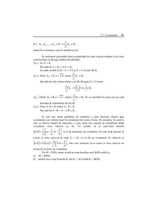 Probabilitati - Analiza matematica. MPT