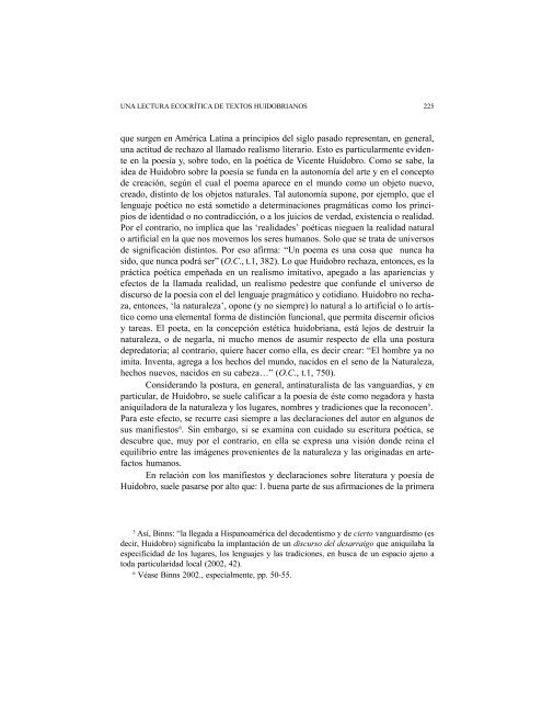 Una lectura ecocrítica de textos huidobrianos. - Anales de Literatura ...