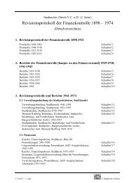 V.C.a.22. Revisionsprotokoll der Finanzkontrolle 1898-1974, 1 ...