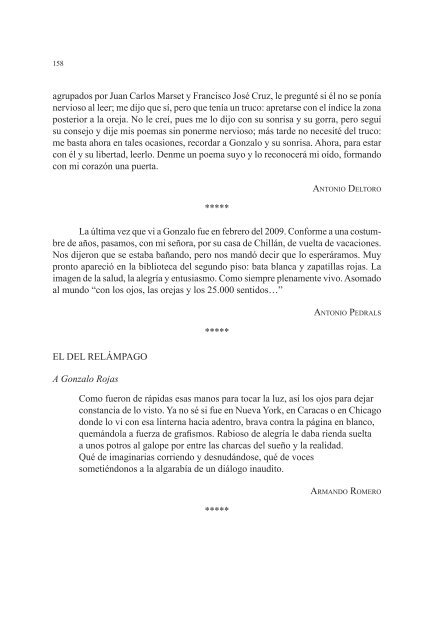 IN MEMORIAM GONZALO ROJAS - Anales de Literatura Chilena