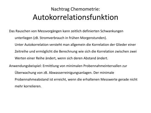 Teil 2 - Institut für Analytische Chemie