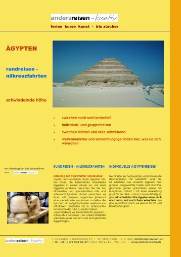 ägypten, rundreise: nilkreuzfahrten