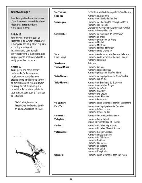 Téléchargez le programme souvenir du 75 e anniversaire de la ...