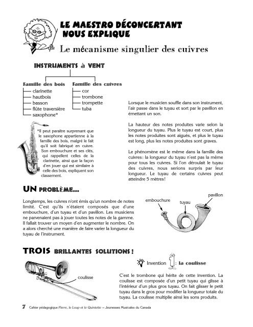 Cahier pédagogique Pierre et le loup - Scolaire [Pdf - Jeunesses ...