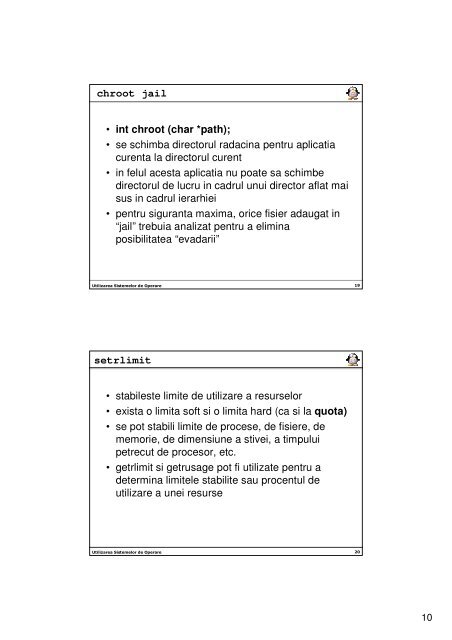 Curs 10 - Securitatea în sisteme Linux - derivat