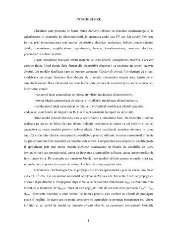 Curs 1 - Teoremele lui Kirchhoff - derivat