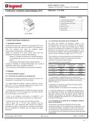 Parafoudres modulaires photovoltaïques (PV)