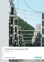 Parafoudre en porcelaine 3EP - siemens