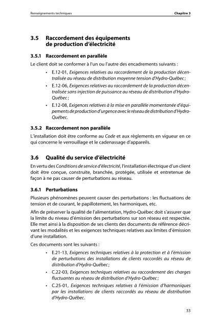 Service d'électricité en moyenne tension (PDF, 6.5 ... - Hydro-Québec