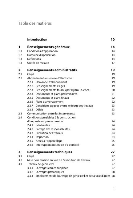 Service d'électricité en moyenne tension (PDF, 6.5 ... - Hydro-Québec