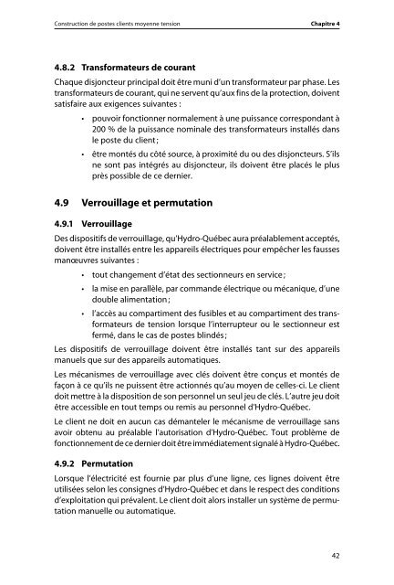 Service d'électricité en moyenne tension (PDF, 6.5 ... - Hydro-Québec