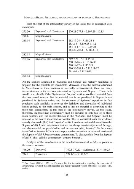 Metalepsis, paragraphe and the scholia to Hermogenes - Leeds ...