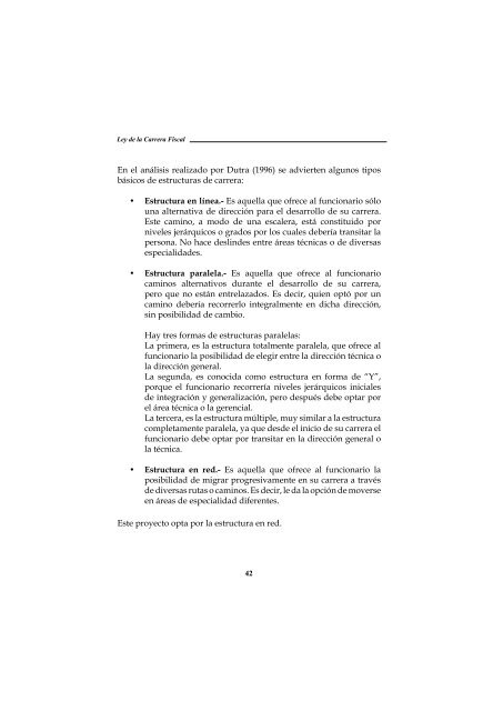 PROYECTO DE LEY DE LA CARRERA FISCAL - Ministerio Público